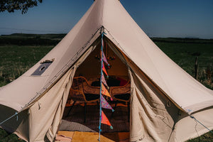 4 Metre Bell Tent (Up to 3 people) - Liz & Paul's Big Day at Breckenhill
