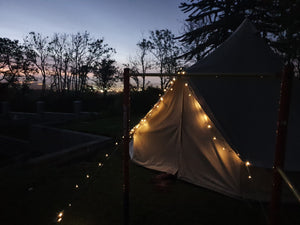 5 Metre Bell Tent (Up to 5 people) - Liz & Paul's Big Day at Breckenhill