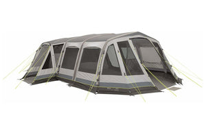 Front view of tent